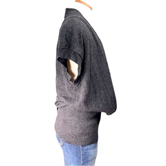 Banana Republic Wrap-Front Sweater, Black, Medium - Picture 6 of 10